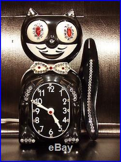 stapel schudden afschaffen KIT CAT KLOCK clock Felix the cat chat + box vintage Made in USA 80's RARE  | Horloges pendules