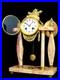 19eme-Allegorie-de-l-Amour-Bronze-dore-Marbre-Rose-Grosse-pendule-fonctionne-01-lmdg