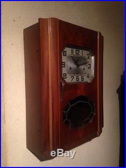 Ancien Carillon Pendule Odo N° 30 Gros Rouleau 10 Tiges 10 Marteaux