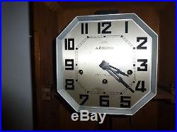 Ancien Carillon Pendule Odo N° 36 8 Tiges 8 Marteaux Old French Clock Art Deco