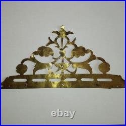 ANCIEN MECANISME MOUVEMENT HORLOGE COMTOISE XVIII éme TRES RARE MOTIF ANCIEN MECANISME MOUVEMENT HORLOGE COMTOISE XVIII éme TRES RARE MOTIF