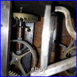 ANCIEN MECANISME MOUVEMENT HORLOGE COMTOISE XVIII éme TRES RARE MOTIF ANCIEN MECANISME MOUVEMENT HORLOGE COMTOISE XVIII éme TRES RARE MOTIF