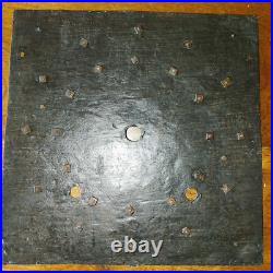 ANCIEN MECANISME MOUVEMENT HORLOGE COMTOISE XVIII éme TRES RARE MOTIF ANCIEN MECANISME MOUVEMENT HORLOGE COMTOISE XVIII éme TRES RARE MOTIF