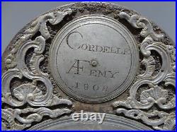 -ANCIEN MOUVEMENT HORLOGE COMTOISE LANTERNE DEBUT XIXe 1808 CORBELLE AFEMY D