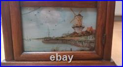 ANCIENNE PENDULE BOIS AMERICAINE NEW YORK TYPE STEEPLE CLOCK (Seth Thomas)