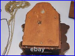 -ANCIENNE PENDULE FORET NOIRE PORCELAINE avec 2 SONNERIES COLLECTION HORLOGE D -ANCIENNE PENDULE FORET NOIRE PORCELAINE avec 2 SONNERIES COLLECTION HORLOGE D