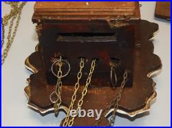 -ANCIENNE PENDULE FORET NOIRE PORCELAINE avec 2 SONNERIES COLLECTION HORLOGE D -ANCIENNE PENDULE FORET NOIRE PORCELAINE avec 2 SONNERIES COLLECTION HORLOGE D