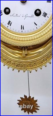 ANCIENNE PENDULE PORTIQUE FIN XVIIIème DEBUT XIXème ANCIENNE PENDULE PORTIQUE FIN XVIIIème DEBUT XIXème