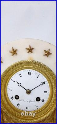 ANCIENNE PENDULE PORTIQUE FIN XVIIIème DEBUT XIXème ANCIENNE PENDULE PORTIQUE FIN XVIIIème DEBUT XIXème
