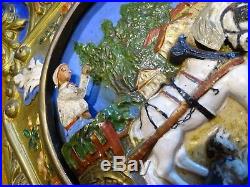 Ancien Balancier De Comtoise Automate Animé Horloge Old Clock