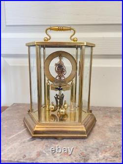 Ancien Horloge Pendule KUNDO West Germany QUARTZ 21 cm Ancien Horloge Pendule KUNDO West Germany QUARTZ 21 cm