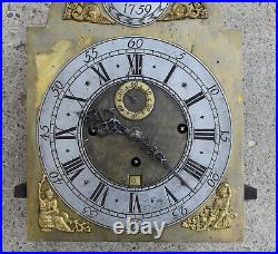 Ancien Mouvement horloge comtoise 2 cloches LANTERNE wallclock Uhr LANTERN