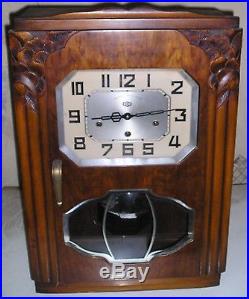 Ancien carillon ODO 24 8 tiges 8 marteaux, horloge pendule clock