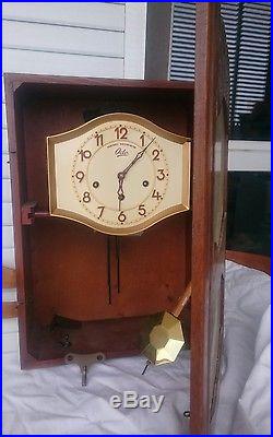 Ancien carillon horloge pendule ODO 10 MARTEAUX 10 TIGES N24 TIGES 111