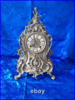 Ancien cartel pendule horloge de style louis XV époque 20 ème