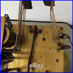 Ancien mécanisme mouvement carillon Odo 30, 10 gongs, 10 Mateaux Gros rouleau