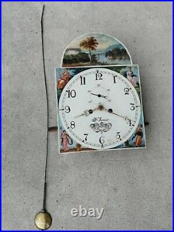 Ancien mouvement horloge anglais uhr England clock George III