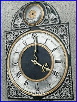 Ancien mouvement horloge liégeoise 1827 uhr clock ETROEUNGT mahy chaîne
