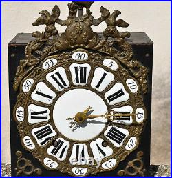 Ancien mouvement mécanisme horloge pendule comtoise