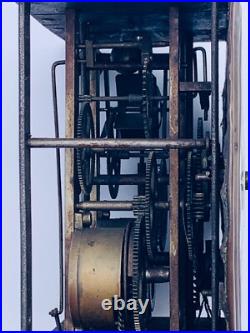 Ancien mouvement mini comtoise Romanet et Cie pendule horloge clock uhr 19ème