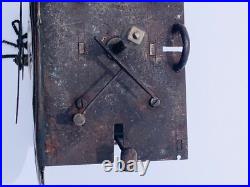 Ancien mouvement mini comtoise Romanet et Cie pendule horloge clock uhr 19ème