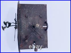 Ancien mouvement mini comtoise Romanet et Cie pendule horloge clock uhr 19ème