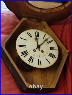 Ancienne Horloge En Oeil De Boeuf Style Napoléon III