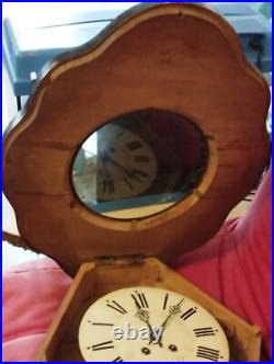 Ancienne Horloge En Oeil De Boeuf Style Napoléon III
