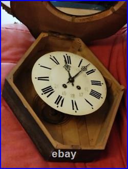 Ancienne Horloge En Oeil De Boeuf Style Napoléon III