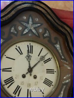 Ancienne Horloge En Oeil De Boeuf Style Napoléon III