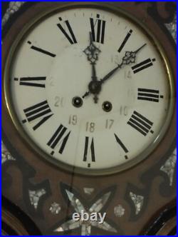 Ancienne Horloge En Oeil De Boeuf Style Napoléon III