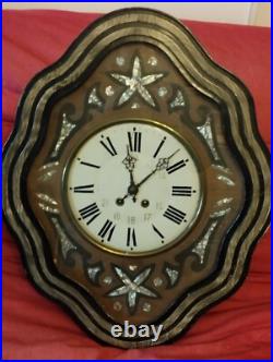 Ancienne Horloge En Oeil De Boeuf Style Napoléon III