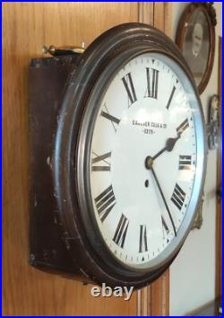 Ancienne Horloge Pendule Murale Anglaise Camerer Cuss & Co/English Wall Clock