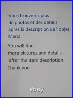 Ancienne Jolie Pendule De Style Louis XVI Marbre Blanc Bronze Dore Bouquet Fleur