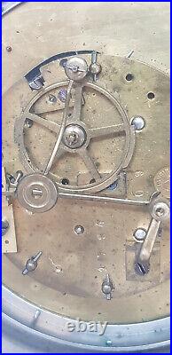 Ancienne Pendule Bulle Clock Avec Mvt Paris Ad Mougin