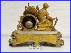 Ancienne Pendule Horloge mécanique VINCENTI 1855