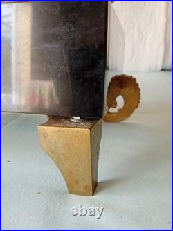 Ancienne Pendule Marbre Et Bronze Dore A Fil Louis Philippe French Antique