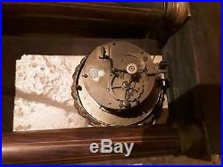 Ancienne Pendule Portique Colonne Charle X/ Horloge /a Restaurer/rollin