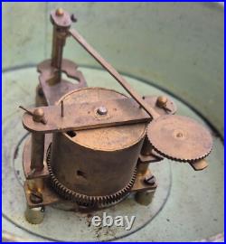 Ancienne horloge pendule publicitaire Chocolat Révillon en tôle lithographiée