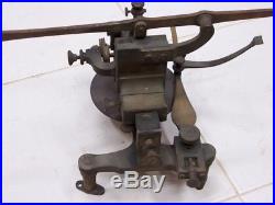 Ancienne machine à diviser Taillage horloger Wheel cutting Zahnradteilmaschine 2