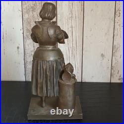 Ancienne statue jeanne d arc en bronze