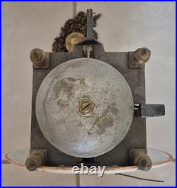 Antique Pendule Horloge Lanterne XVIIIe Capucine Non testé