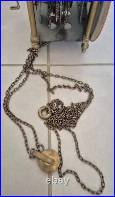 Antique Pendule Horloge Lanterne XVIIIe Capucine Non testé