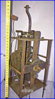 Antique Verge Movement Lanterne Clock pendulum uhren antik uhr no Comtoise N 18 Antique Verge Movement Lanterne Clock pendulum uhren antik uhr no Comtoise N 18