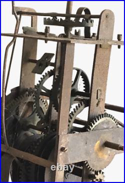 Antique Verge Movement Lanterne Clock pendulum uhren antik uhr no Comtoise N 18 Antique Verge Movement Lanterne Clock pendulum uhren antik uhr no Comtoise N 18