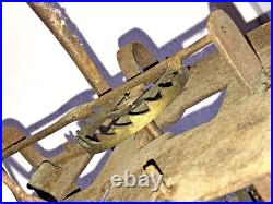 Antique Verge Movement Lanterne Clock pendulum uhren antik uhr no Comtoise N 18 Antique Verge Movement Lanterne Clock pendulum uhren antik uhr no Comtoise N 18