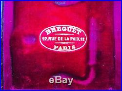 BREGUET N°1647 Rare Pendule De Voyage Officier Repetition Des Quarts Pendulette
