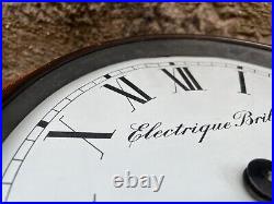 BRILLIE Horloge Réceptrice Électrique D'atelier Brillie 1930´s / Art Déco