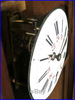 Beau mouvement complet de pendule régulateur Paul GARNIER clock railway no lepa
