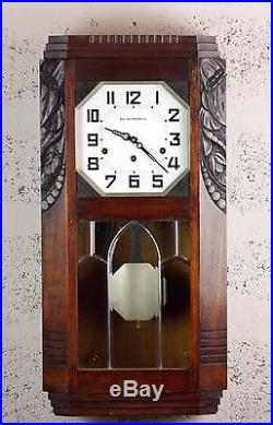 Carillon No Odo 11 Tiges 17 Marteaux A Rouleau Pendule Old Clock Orologio